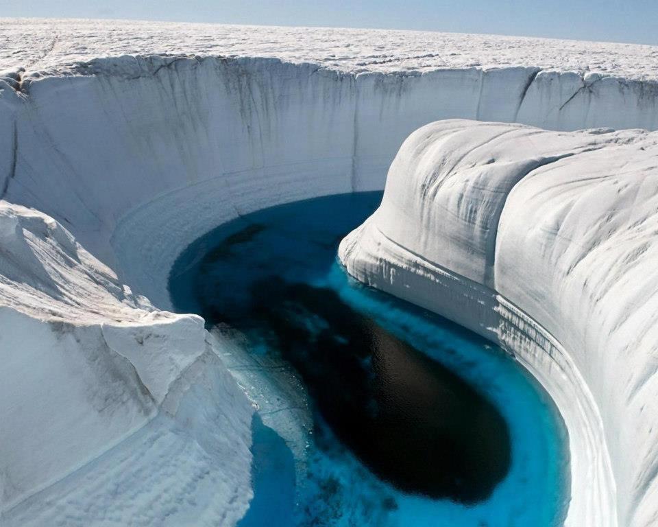 Ice Canyon-Greenland