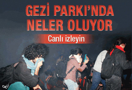 Taksim Gezi Park Canl Yayn ve Yaananlar